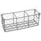 DII® Vintage Gray Chicken Wire Caddy with Clear Jars
